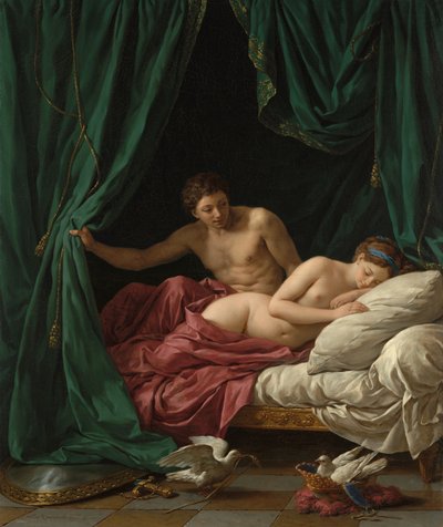 Mars and Venus, Allegory of Peace by Louis Jean François Lagrenée
